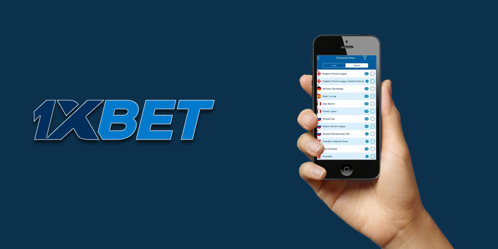 1xBet mobil